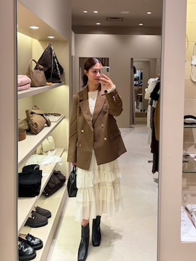 おみくさん(レディース・163cm)の秋コーディネート