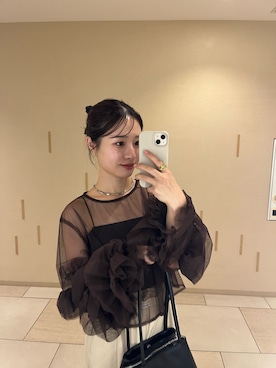 「mystic（ミスティック）のアイテム（ワンピース）」を使った、おみくさん（レディース・163cm）の秋コーディネート