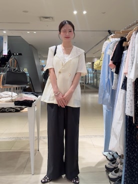 「mystic（ミスティック）のアイテム（シューズ）」を使った、おみくさん（レディース・163cm）の春コーディネート