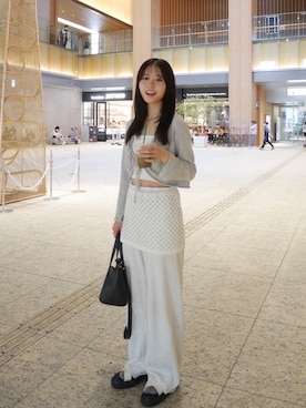 「アイテム（スウェットパンツ）」を使った、おみくさん（レディース・163cm・20代）の夏コーディネート