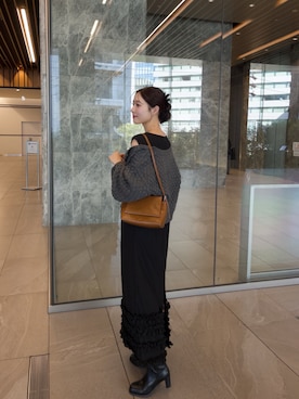 「いいね、save、フォローお願いします🤑」｜おみくさん（レディース・163cm・20代）の秋コーディネート
