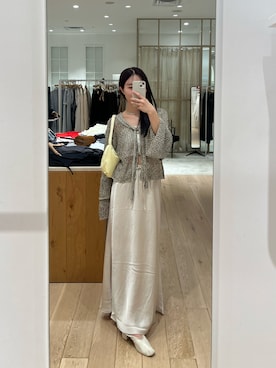 「アイテム（スカート）」を使った、おみくさん（レディース・163cm・20代）の夏コーディネート