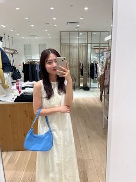 「アイテム（ハンドバッグ）」を使った、おみくさん（レディース・163cm・20代）の夏コーディネート