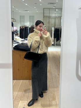 「mystic（ミスティック）のアイテム（ワンピース）」を使った、おみくさん（レディース・163cm）の秋コーディネート