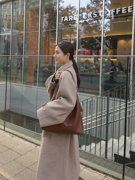 「スカートコーデ」｜おみくさん（レディース・163cm）の秋コーディネート