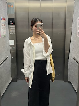 「カーゴパンツ」｜おみくさん（レディース・163cm・20代）の夏コーディネート