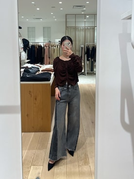 おみくさん（骨格ウェーブ・レディース・163cm）の秋コーディネート