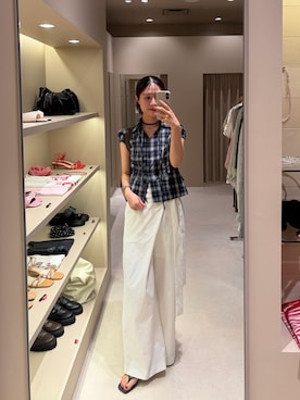 おみくさん(レディース・163cm)の夏コーディネート