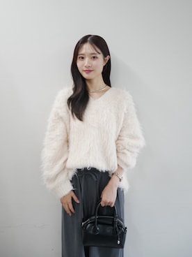 「mline（エムライン）のアイテム」を使った、おみくさん（レディース・163cm）の秋コーディネート