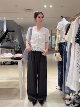 「mystic（ミスティック）のアイテム（シューズ）」を使った、おみくさん（レディース・163cm）の春コーディネート