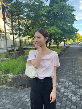 「アイテム（パンツ）」を使った、おみくさん（レディース・163cm・20代）の夏コーディネート