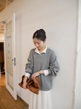 「ファーコート」｜おみくさん（レディース・163cm）の秋コーディネート