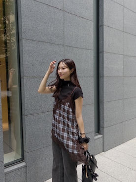 おみくさん(レディース・163cm)の夏コーディネート