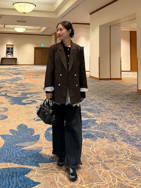 おみくさん（レディース・163cm）の冬コーディネート