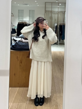 「アイテム（ワンピース/ドレス）」を使った、おみくさん（レディース・163cm・20代）の秋コーディネート