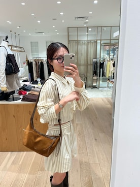 「アイテム（ハンドバッグ）」を使った、おみくさん（レディース・163cm・20代）の夏コーディネート