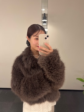 「アイテム（その他アウター）」を使った、おみくさん（レディース・163cm・20代）の秋コーディネート