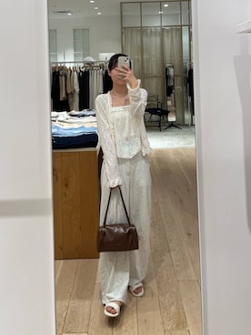 「アイテム（トートバッグ）」を使った、おみくさん（レディース・163cm・20代）の夏コーディネート