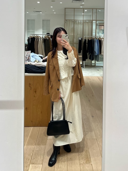 フェイクスウェードジャケット（テーラードジャケット）｜mystic