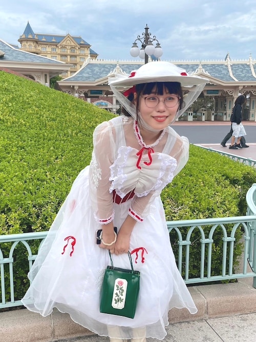 うさぎです。メリーポピンズ　傘　ハンドメイド メリーポピンズ 傘 ハンドメイド 自分で生地だけチャレンジしま