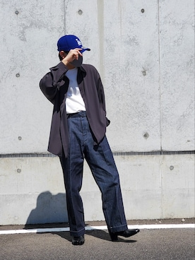 「MR.OLIVE（ミスターオリーブ）のアイテム」を使った、takumiさん（メンズ・168cm）の春コーディネート