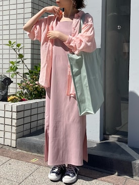 りーちゃんさん（レディース・149cm）の春コーディネート