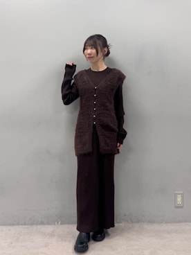 りーちゃんさん（レディース・149cm）の冬コーディネート