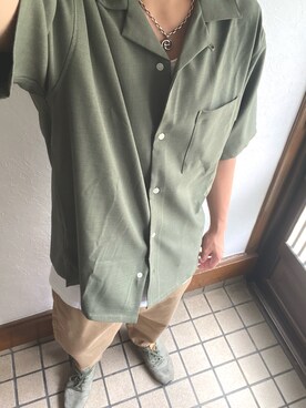 たさん（メンズ・179cm）の夏コーディネート