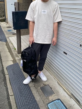 「SEVENDAYS=SUNDAY（セブンデイズサンデイ）のアイテム（パンツ）」を使った、たさん（メンズ・179cm）の夏コーディネート