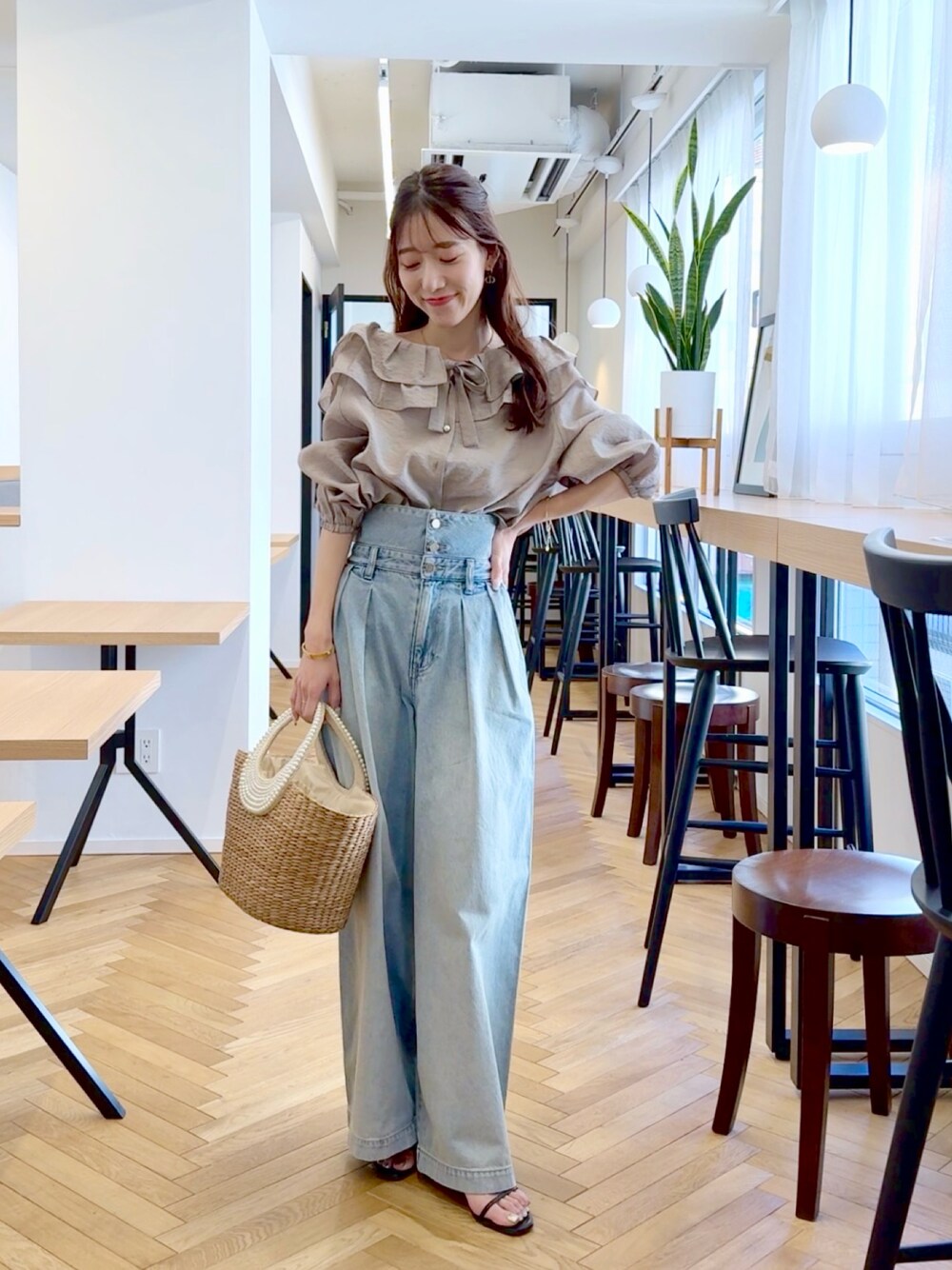miki：）(La boutique BonBon official)｜La boutique BonBonのデニム 