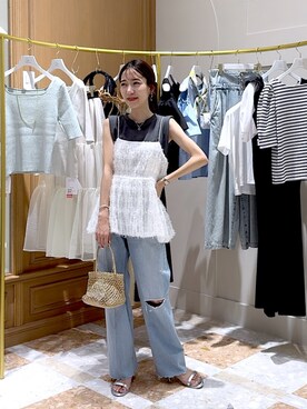 miki:)さん(レディース・157cm)の夏コーディネート