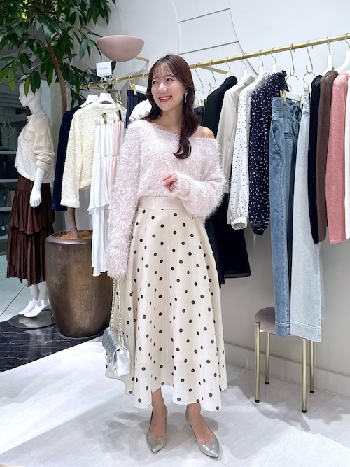 最強モテニット】フェザーヤーンラメニット（ニット/セーター）｜La