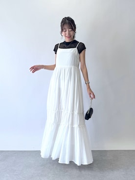 「デート/ロマンティック」｜miki：）さん（レディース・158cm）の夏コーディネート