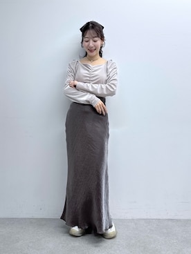 miki：）さん（レディース・158cm）の冬コーディネート