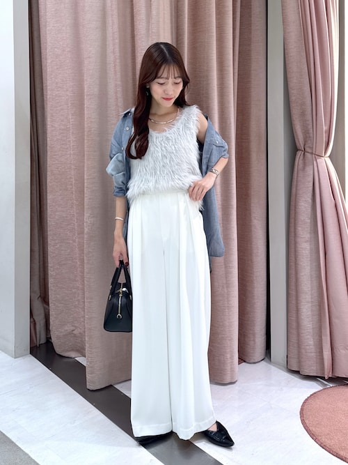 最強モテニット】ロングフェザー前後2WAYニットベスト（ニット