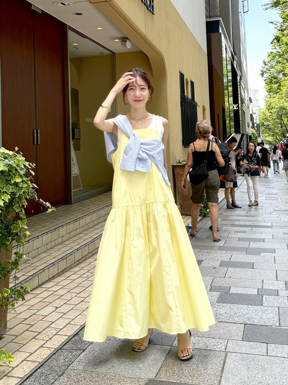 La boutique BonBonジャガードキャミソールワンピース ジャガードキャミソールワンピース | La boutique BonBon(ラブ