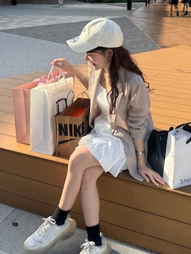 miki：）さん（レディース・158cm）の春コーディネート