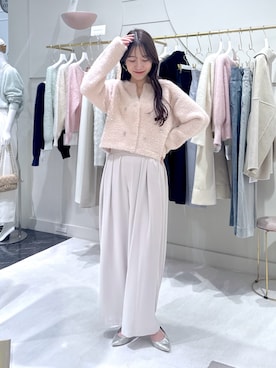 「スラックスパンツ」｜miki：）さん（レディース・158cm）の秋コーディネート