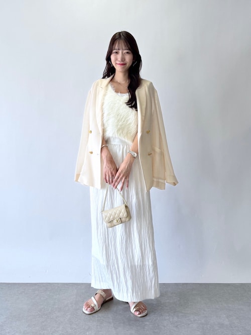 最強モテニット】ロングフェザー前後2WAYニットベスト（ニット
