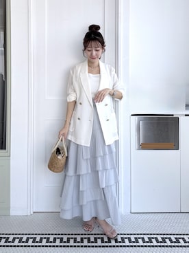 miki：）さん（レディース・158cm）の春コーディネート