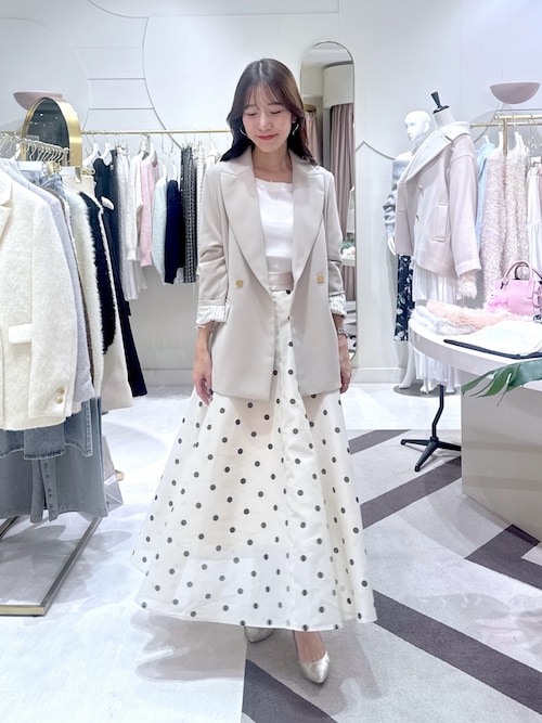 ベストセラー・トールサイズ登場！・美シルエット】メタル釦ダブル