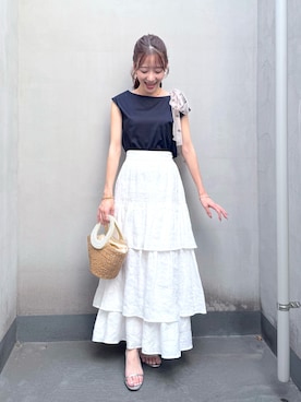 miki:)さん(レディース・158cm)の夏コーディネート