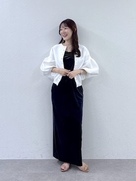 「La boutique BonBon（ラブティックボンボン）のアイテム」を使った、miki：）さん（レディース・158cm）の夏コーディネート