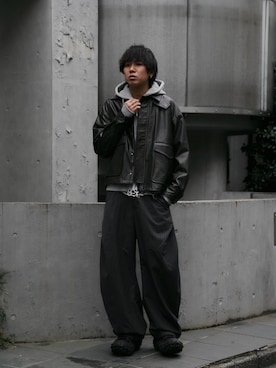 にっしーさん（メンズ・180cm・30代）の秋コーディネート