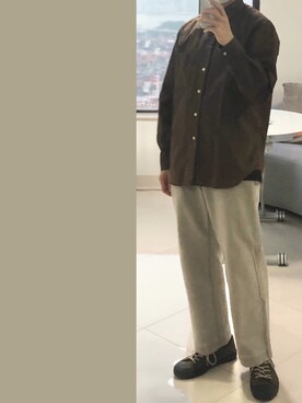 「OLD NAVY（オールドネイビー）のアイテム（シャツ/ブラウス）」を使った、J___collectさん（メンズ・171cm）の秋コーディネート