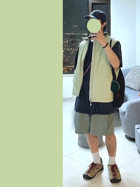 「Carhartt WIP（カーハートダブリューアイピー）のアイテム（キャップ）」を使った、J___collectさん（メンズ・172cm）の春コーディネート
