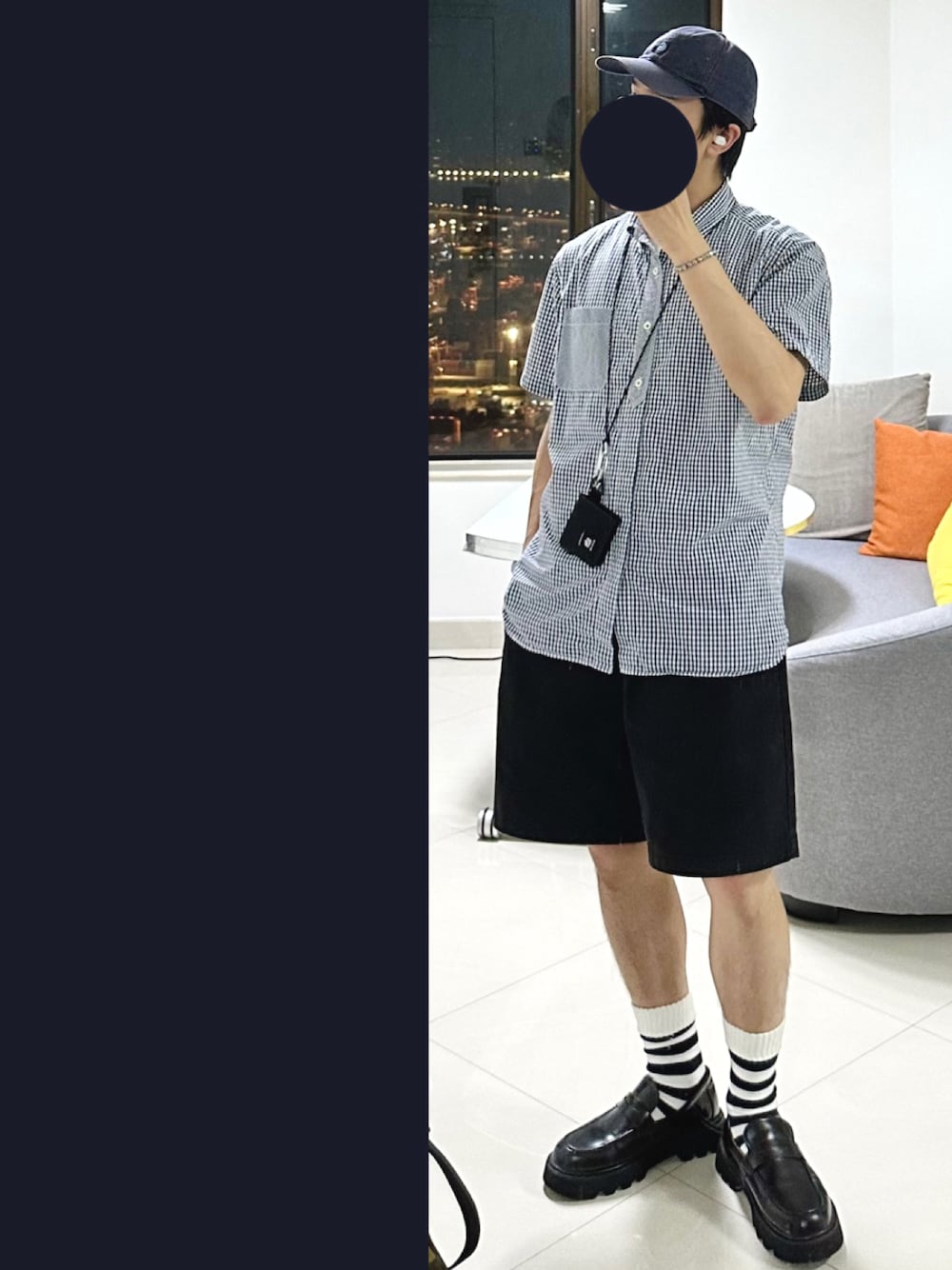 「春夏コーデ、夏コーデ、大人カジュアル」｜「POLO RALPH LAURENのアイテム（シャツ/ブラウス、ブルー系）」を使った、J___collectさん（メンズ・172cm）の夏コーディネートの1枚目の写真