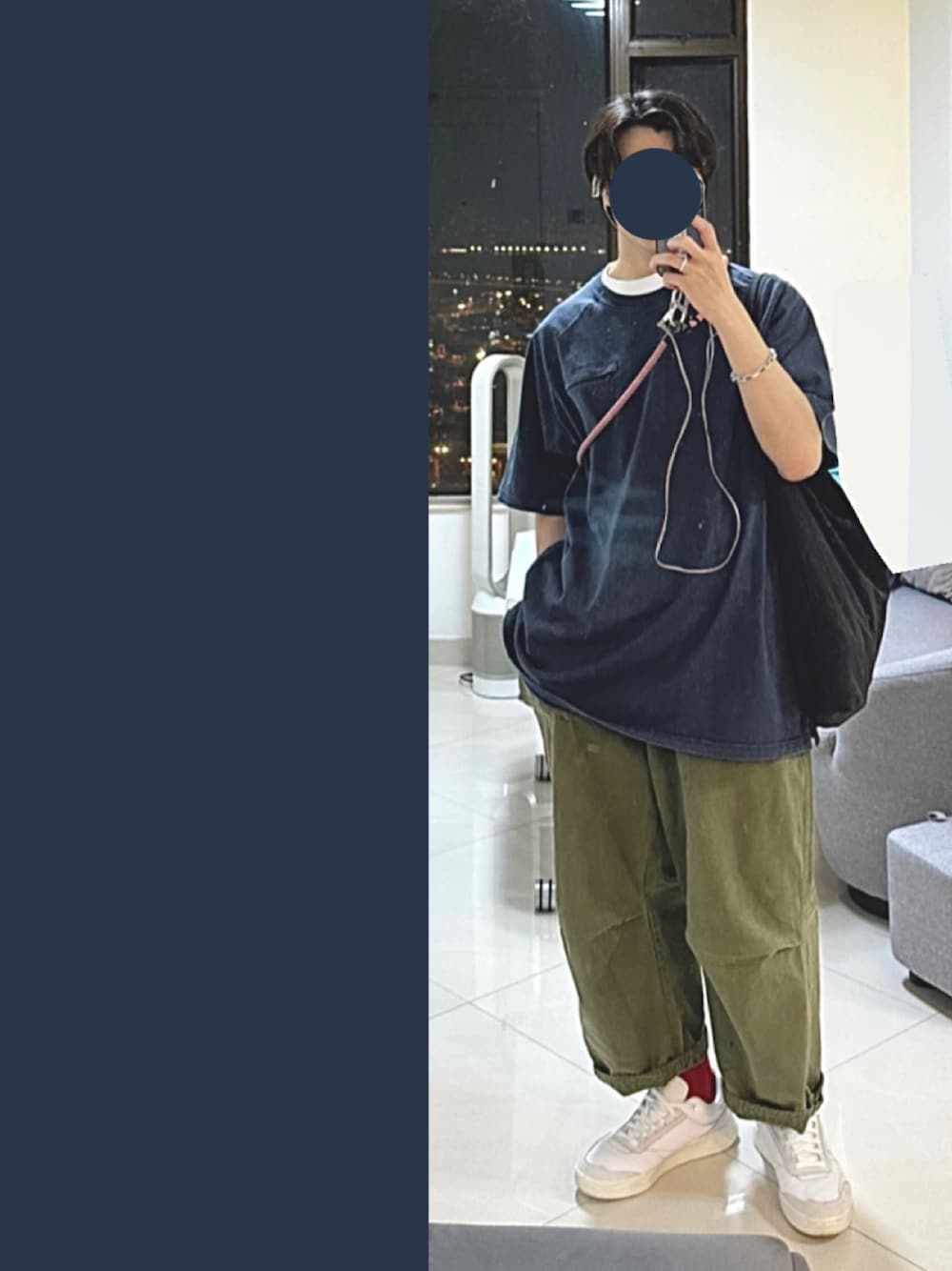 「春服コーデ、休日スタイル、いまどきジャケット写真、シンプルコーデ」｜「Reebokのクラブ シー [Club C Legacy Shoes] リーボック（スニーカー、ホワイト系）」を使った、J___collectさん（メンズ・172cm）の春コーディネートの1枚目の写真