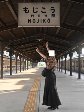 あんずさん(レディース・159cm)の冬コーディネート