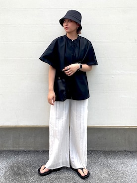 RUKAさん（レディース・160cm）の夏コーディネート